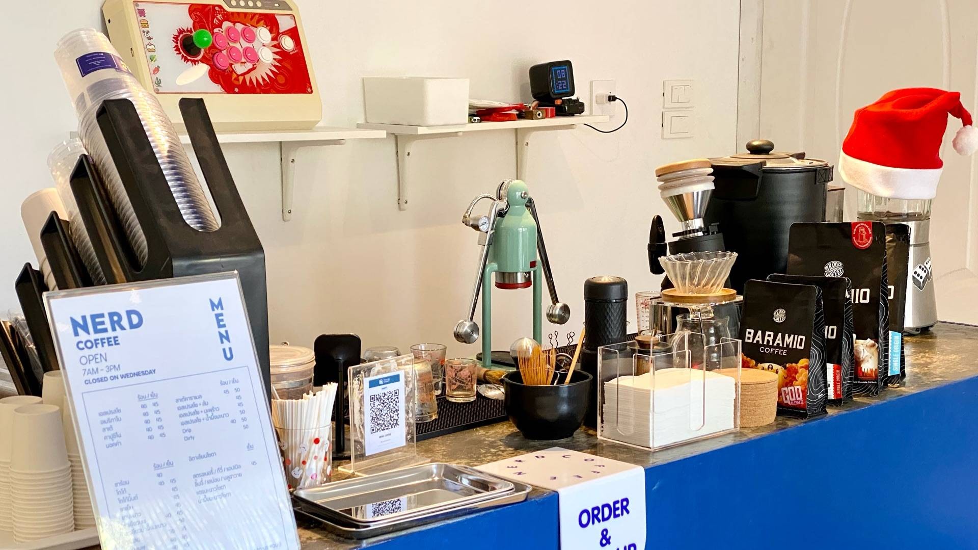 รีวิว NERD COFFEE ร้านกาแฟเล็กๆ แนวSlow bar มีเครื่องดื่มหลากหลายให้