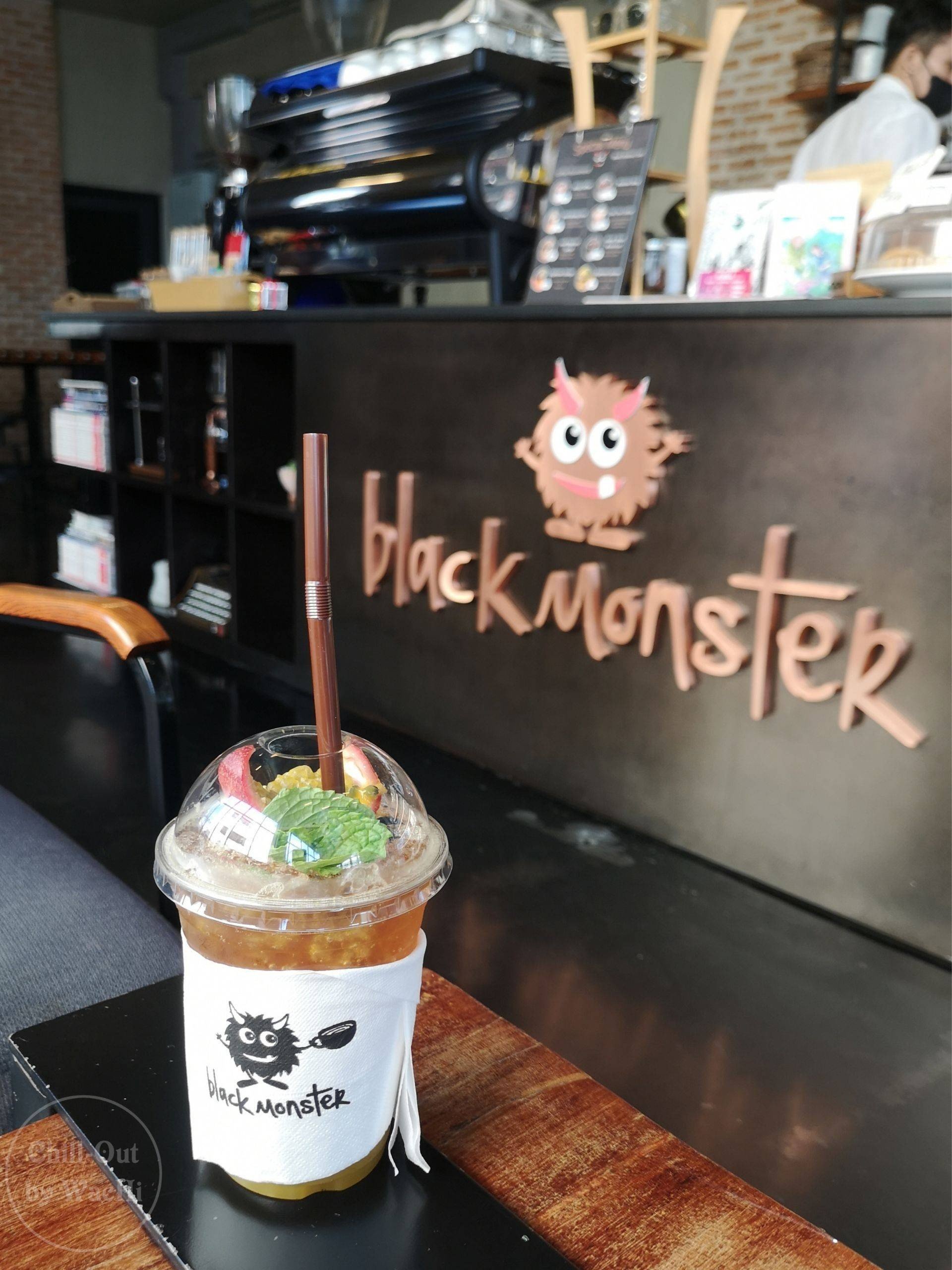 VIRGIN MOJITO • ราคา 160 บาท ร้าน Black Monster Cafe' Hua-hin Hua-Hin