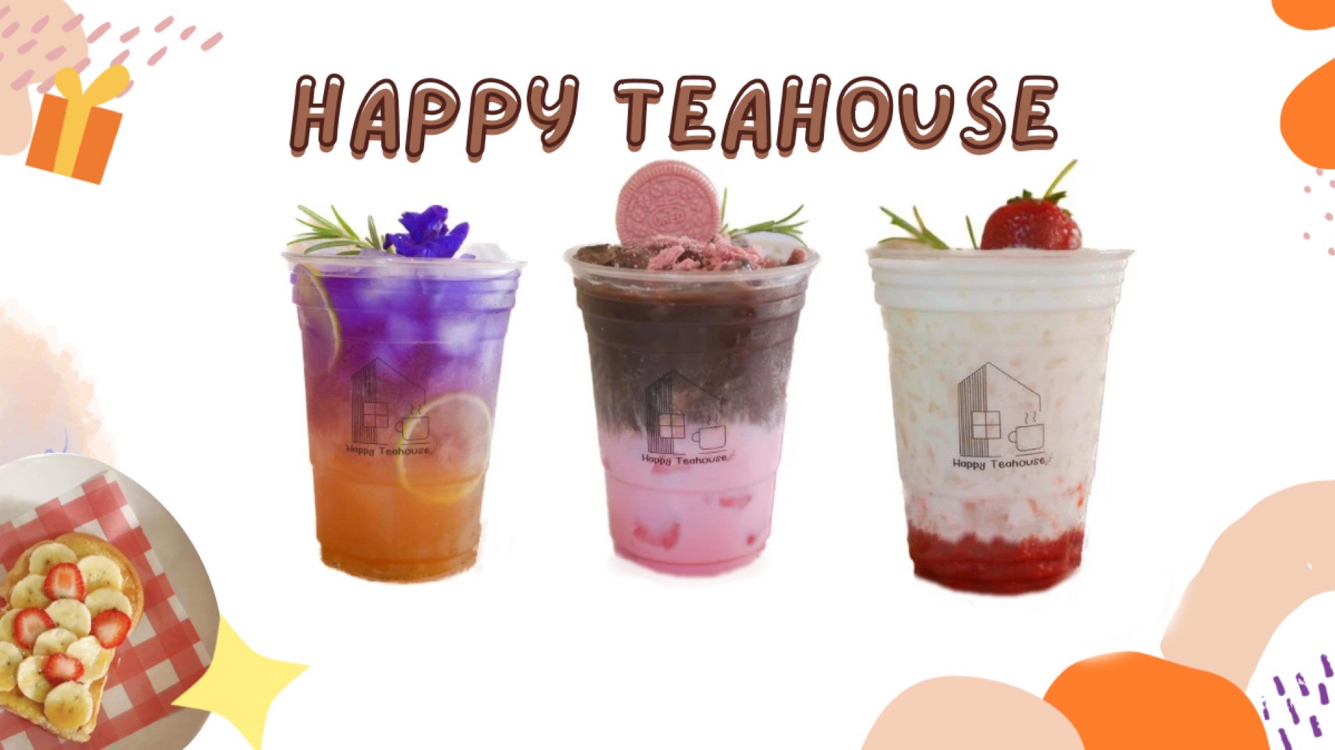 ร้าน Happy Teahouse (แฮปปี้ ทีเฮ้าส์) รีวิวร้านอาหาร