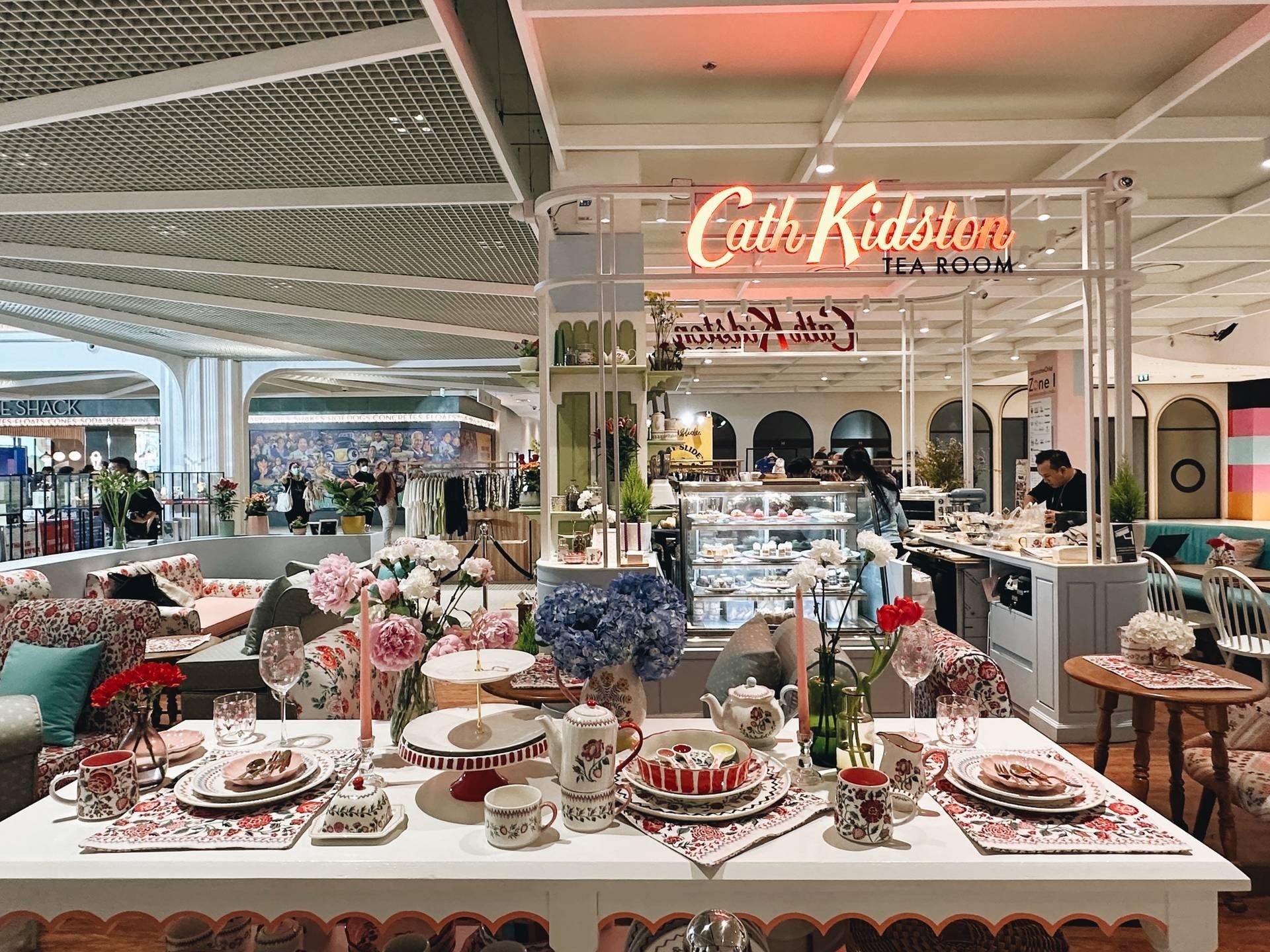 ร้าน Cath Kidston Tea Room รีวิวร้านอาหาร