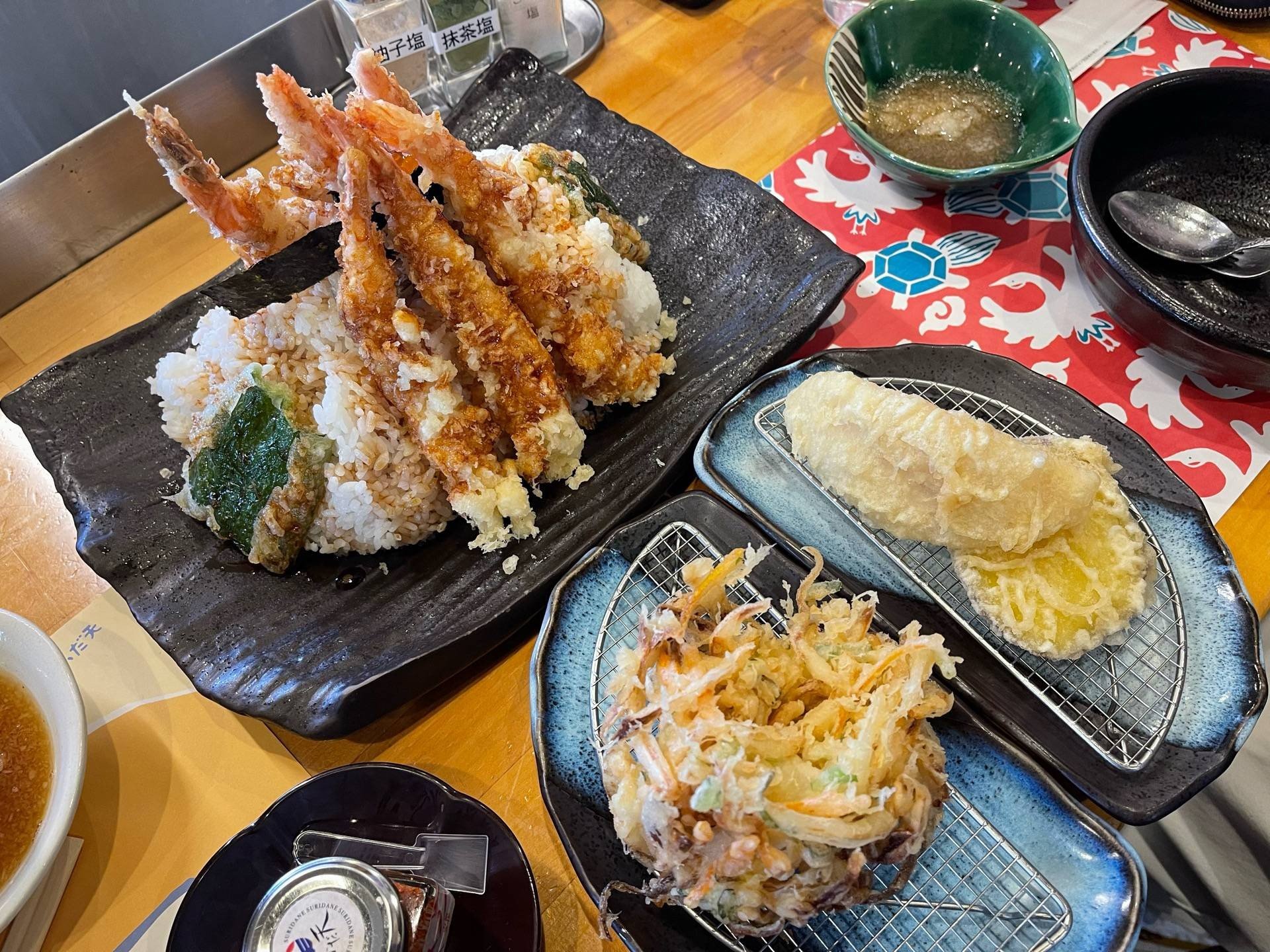 เทมปุระทุกชนิด ร้าน Fuji Tempura Idaten
