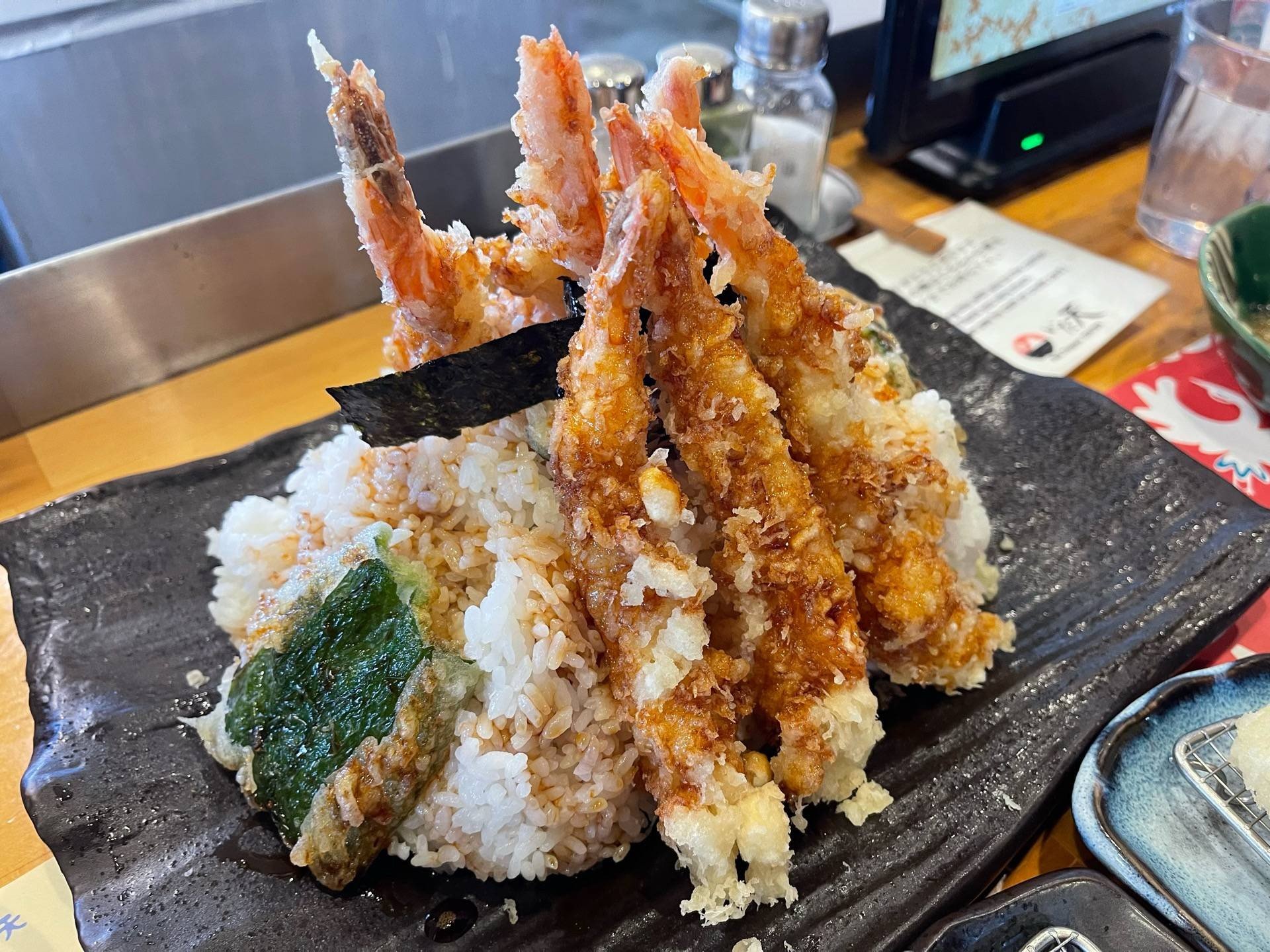 เทมปุระทุกชนิด ร้าน Fuji Tempura Idaten