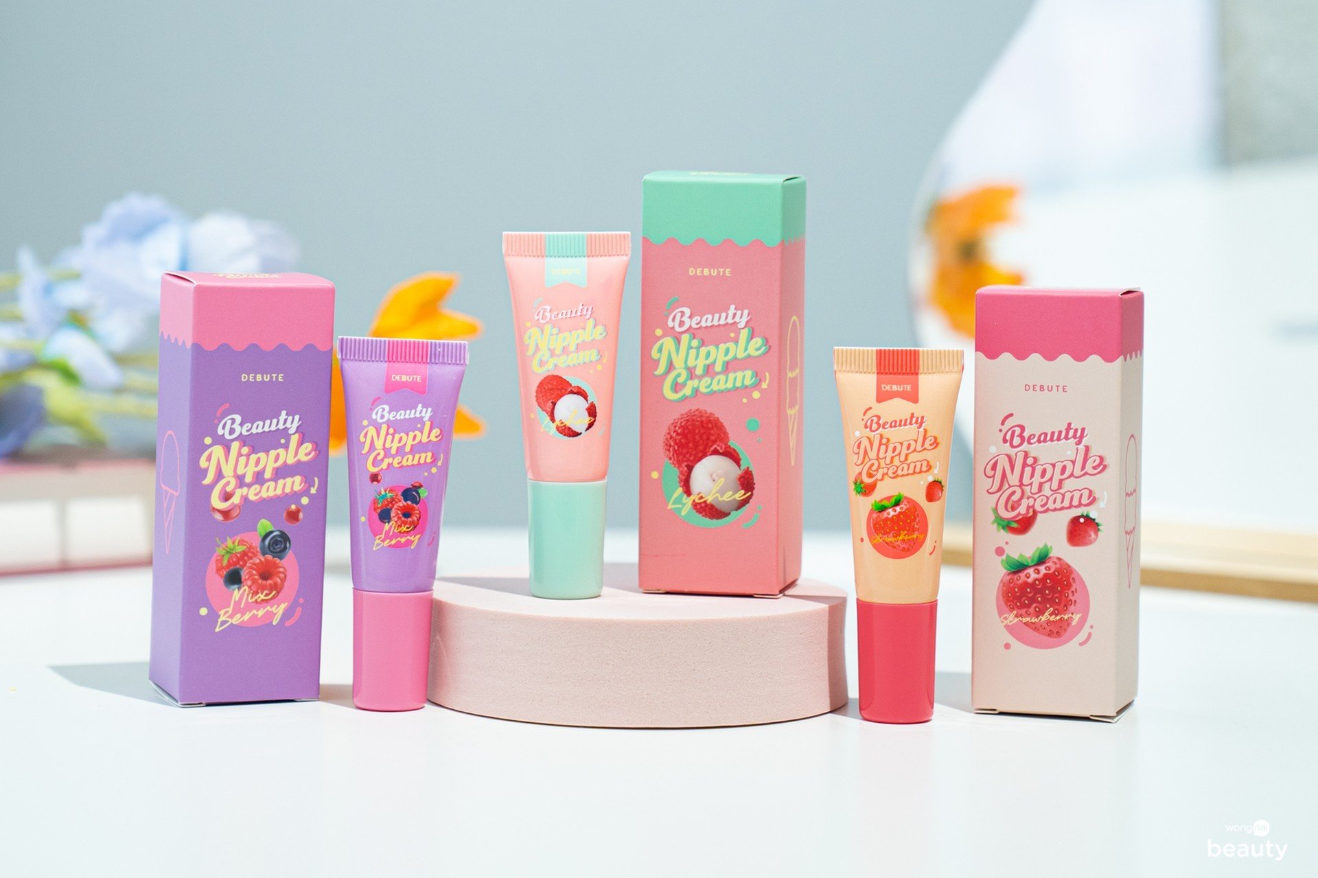 ใหม่! ลิปแก้ปากดำ 2in1 บำรุงปากน่าจุ๊บ ทาจุกอมชมพู By DEBUTE