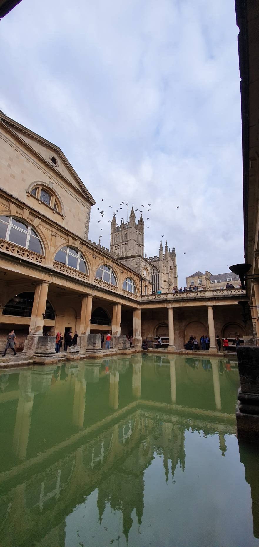 รีวิว Roman Baths - เช็คอินที่ Roman Baths