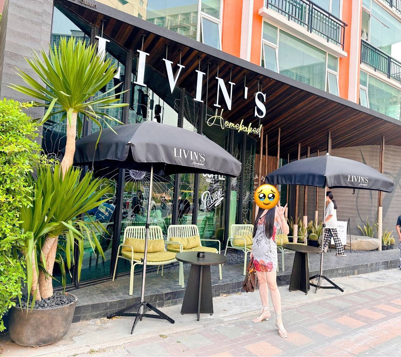 รีวิว LIVIN’S Homebaked Pattaya ร้านเก๋ทั้งภายในและภายนอก เบเกอรี่ดี