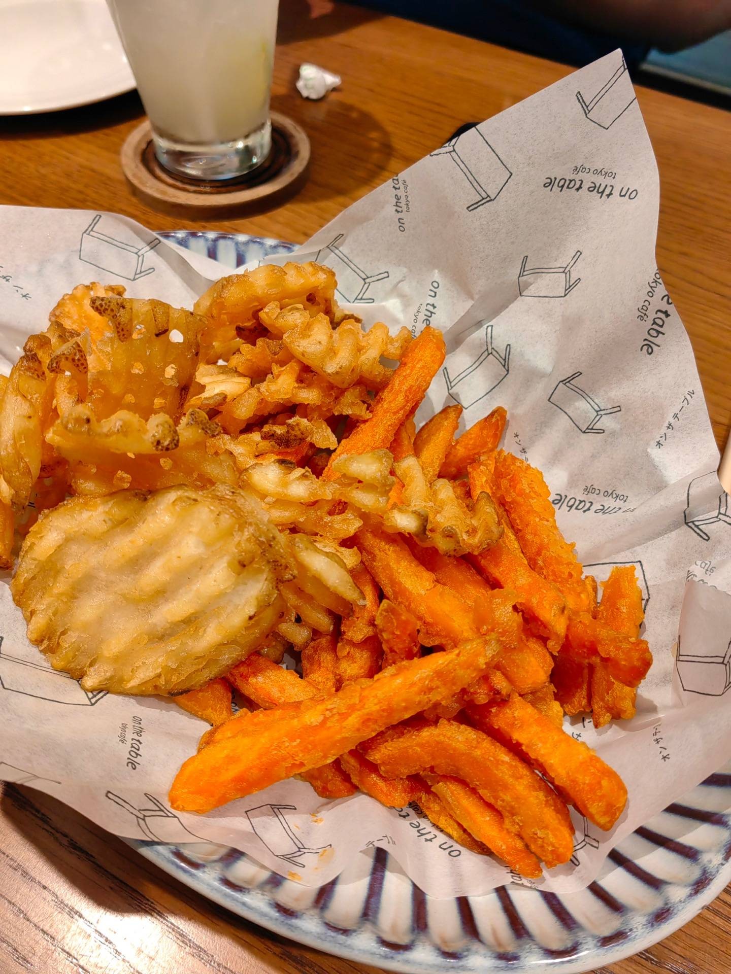Duo Fries ร้าน On the Table เซ็นทรัล ภูเก็ต ฟลอเรสต้า
