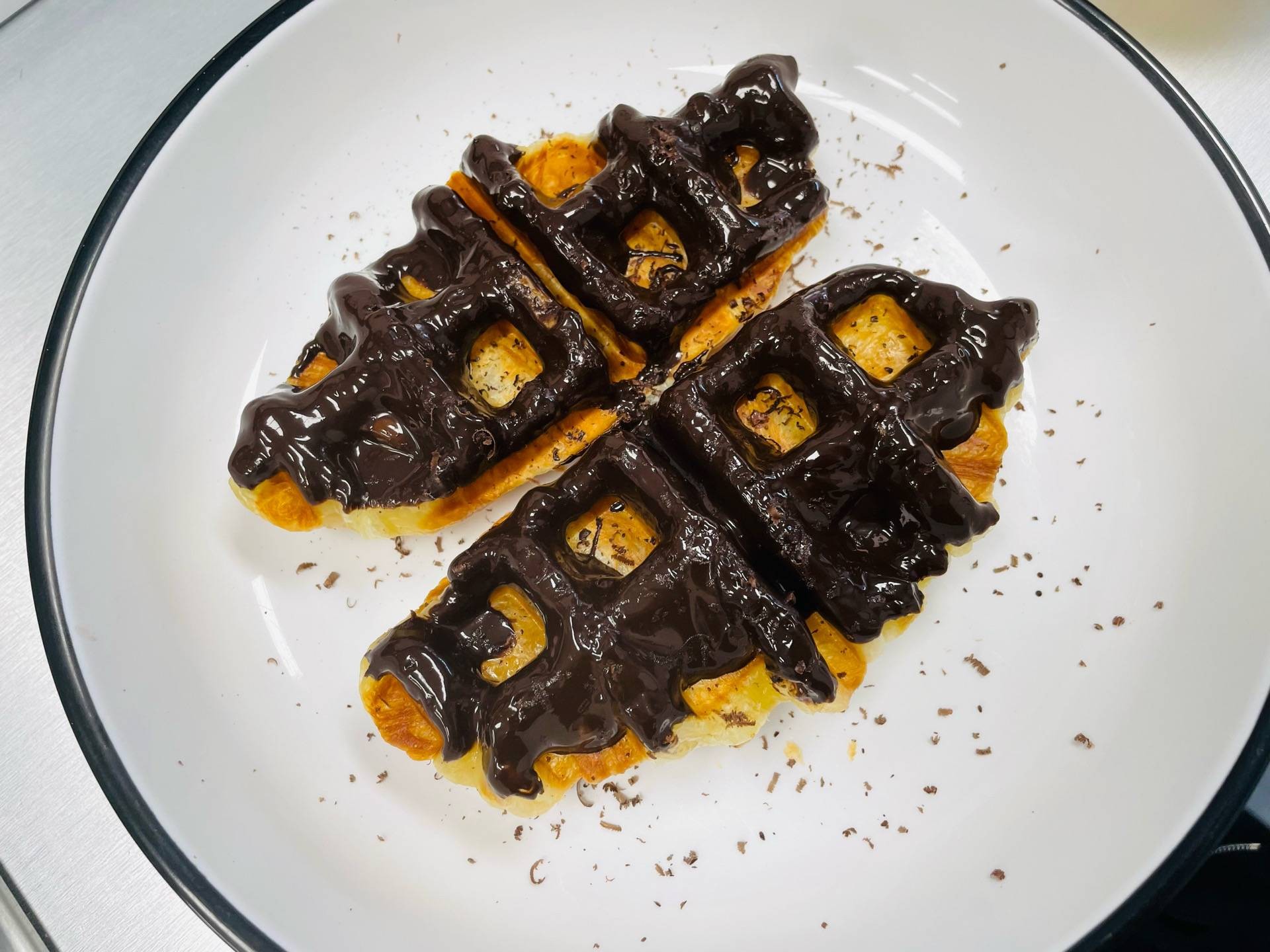 รีวิว Waffle lab Old Town . Eat me if you can