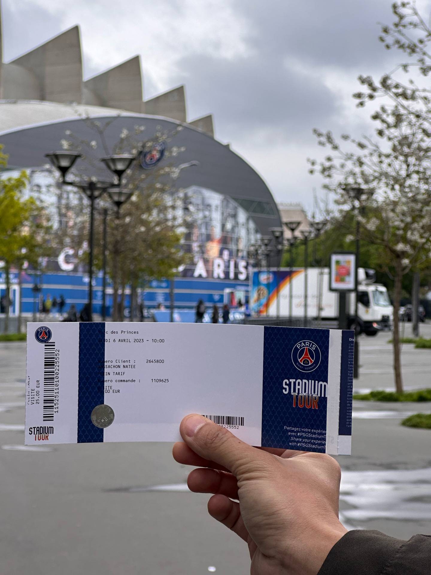 Paris Saint Germain Stadium รีวิวสถานที่ท่องเที่ยว