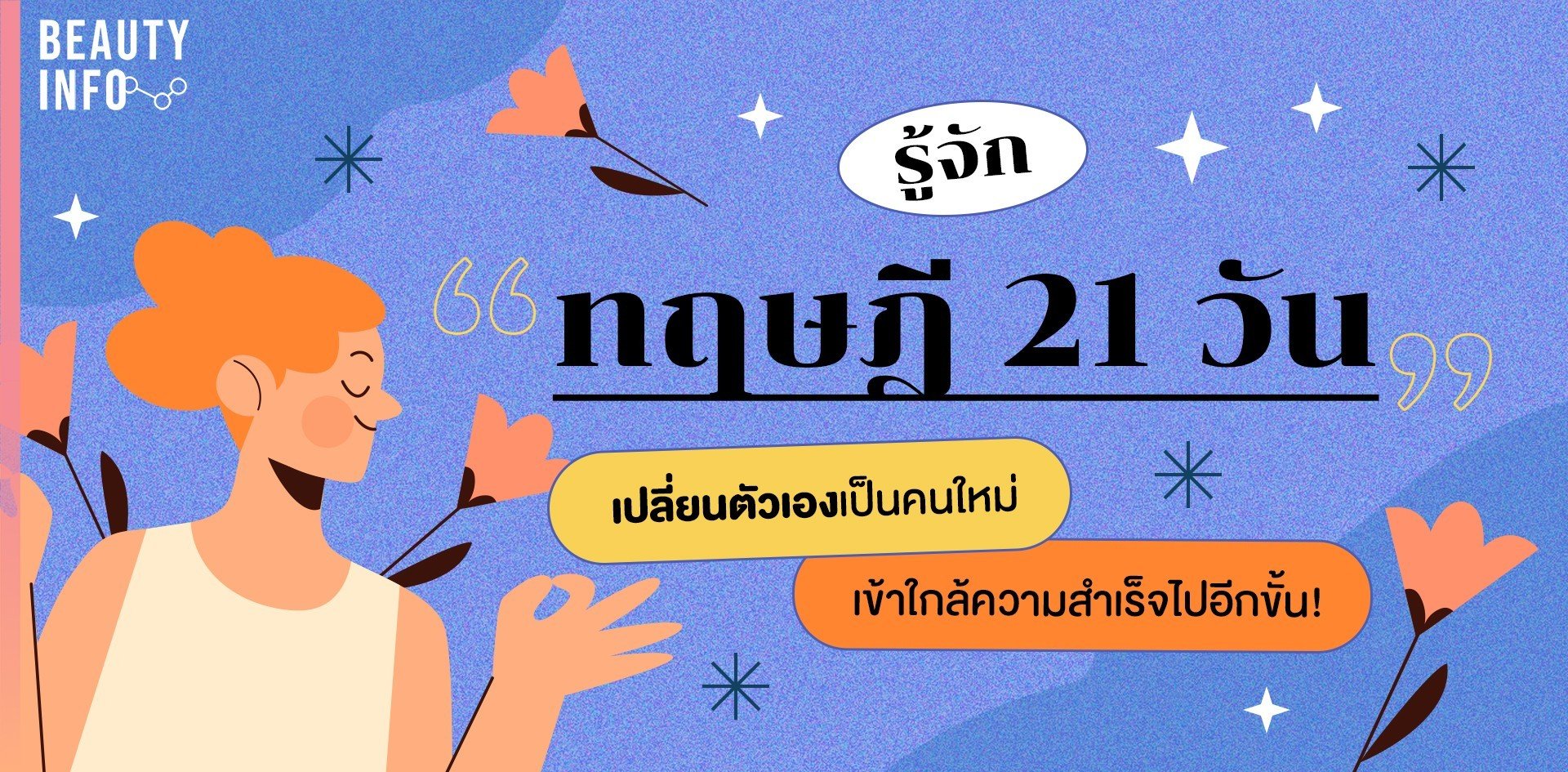 รู้จัก “ทฤษฎี 21 วัน” เปลี่ยนตัวเองเป็นคนใหม่ เข้าใกล้ความสำเร็จ