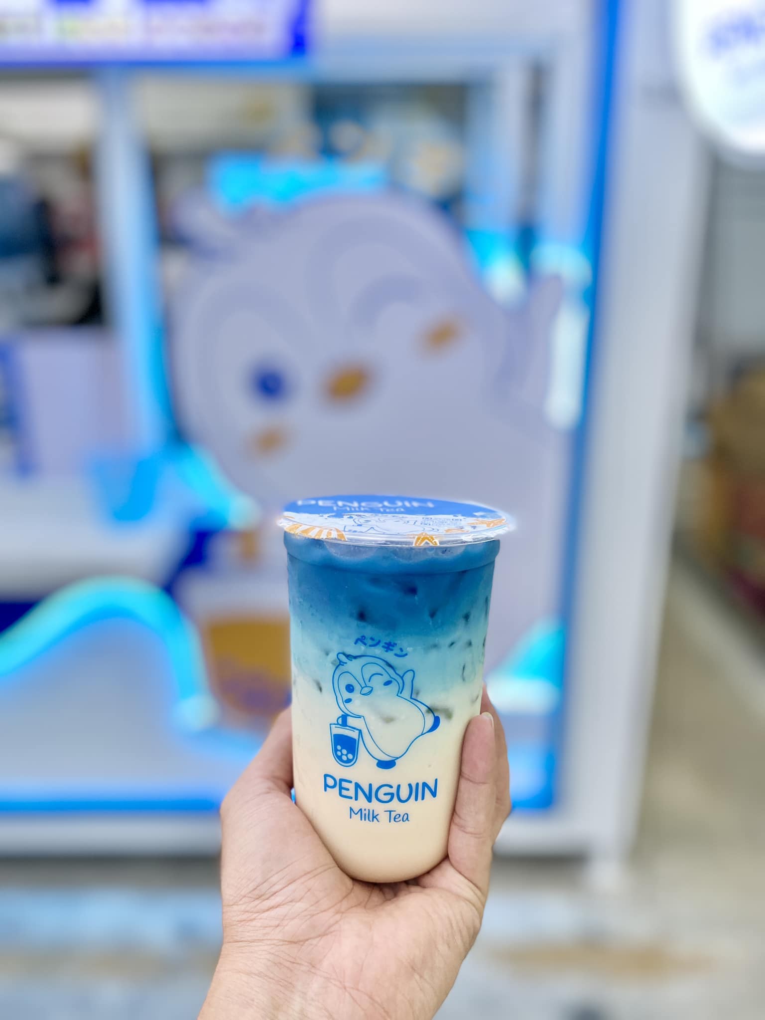 รีวิว Penguin Milk Tea ท่าข้าม 23 กทม - รสชาติดีราคาไม่แรง