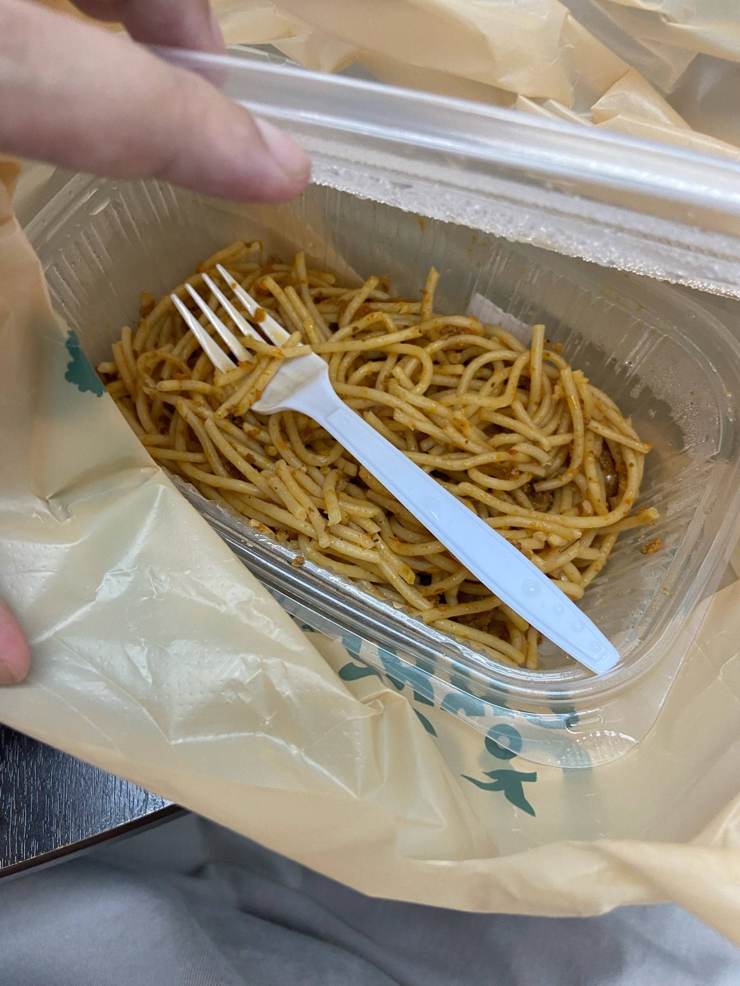 รีวิว Pasta Kitchen Terminal 21 ไปซื้อจากที่ร้าน เมนูโบลองเนส ที่ติด