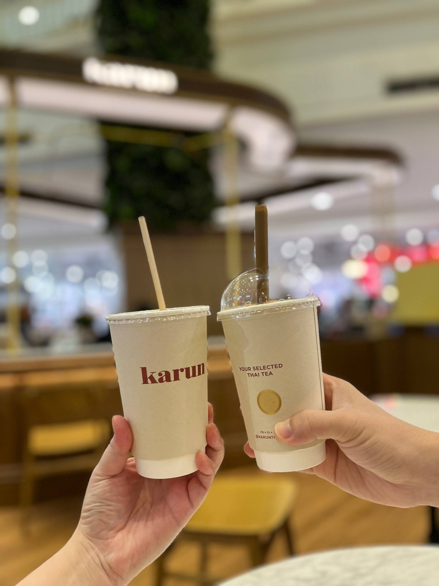 รีวิว Karun Thai Tea Future Park Rangsit - มาเปิดสาขาที่ฟิวแล้ว ชาเข้ม ...