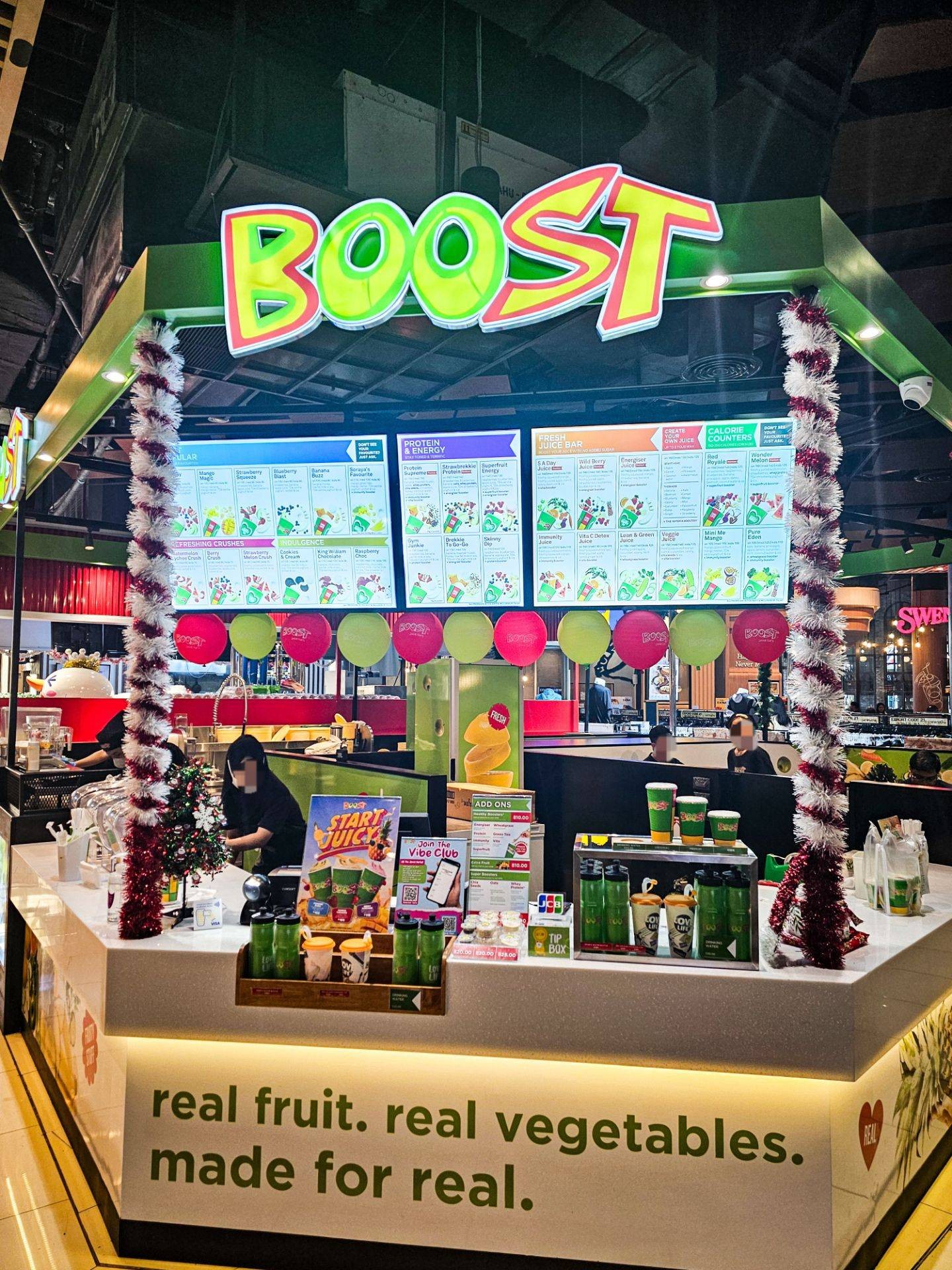รีวิว Boost Juice Bars Gateway Ekamai Boost ชั้น G ในห้างเกทเวย์เอกมัย