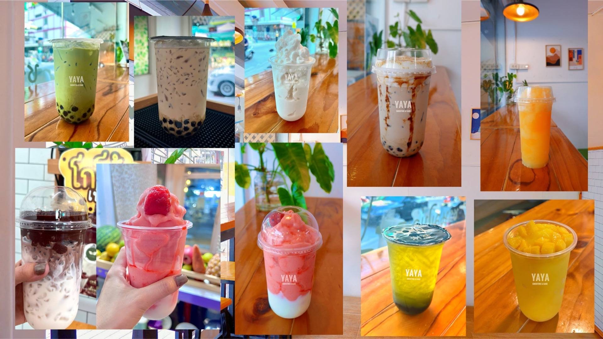 ร้าน yaya smoothie & cake ตลาดเสรีสาย 5 | รีวิวร้านอาหาร