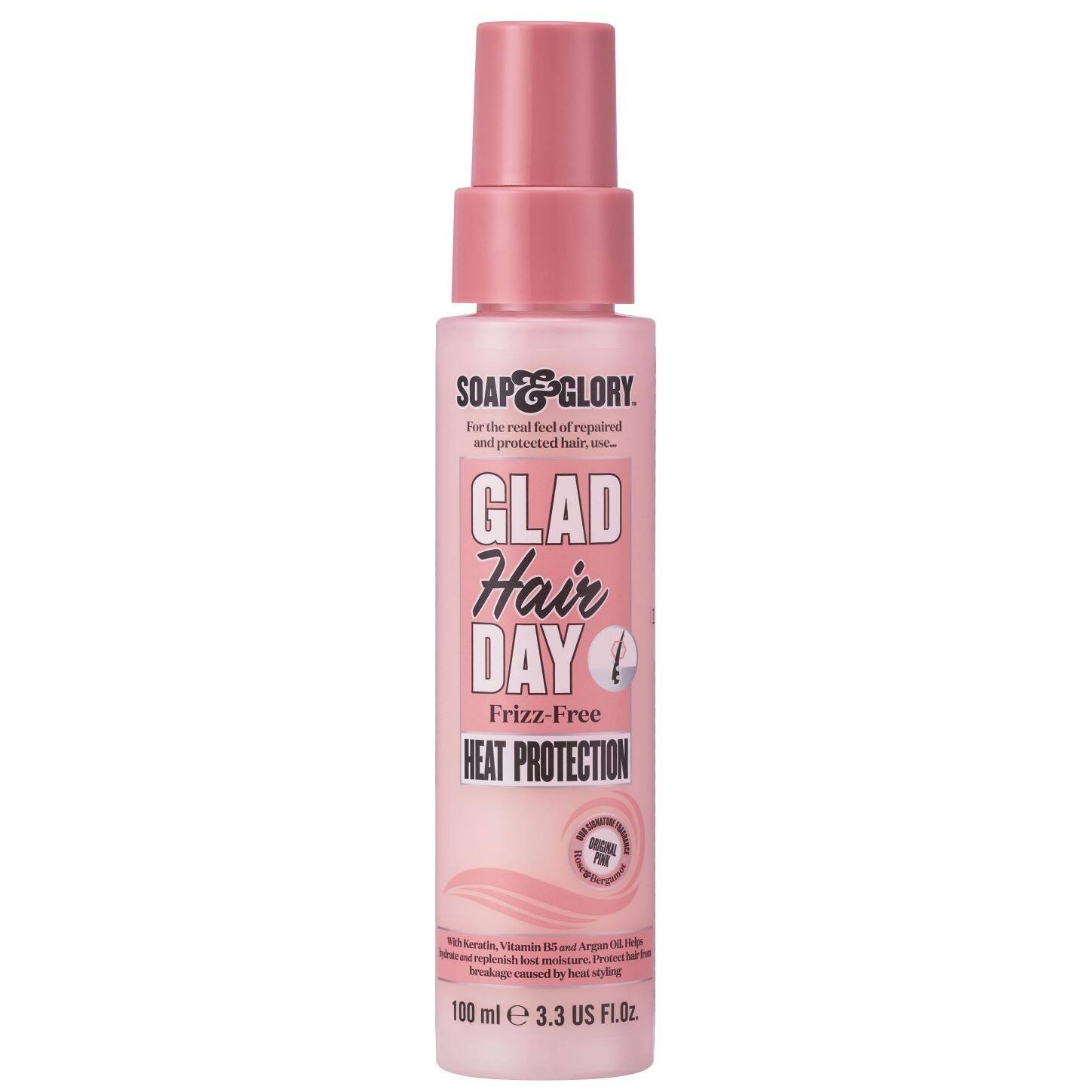 Soap & Glory Glad Hair Day Frizz - Free Heat Protection