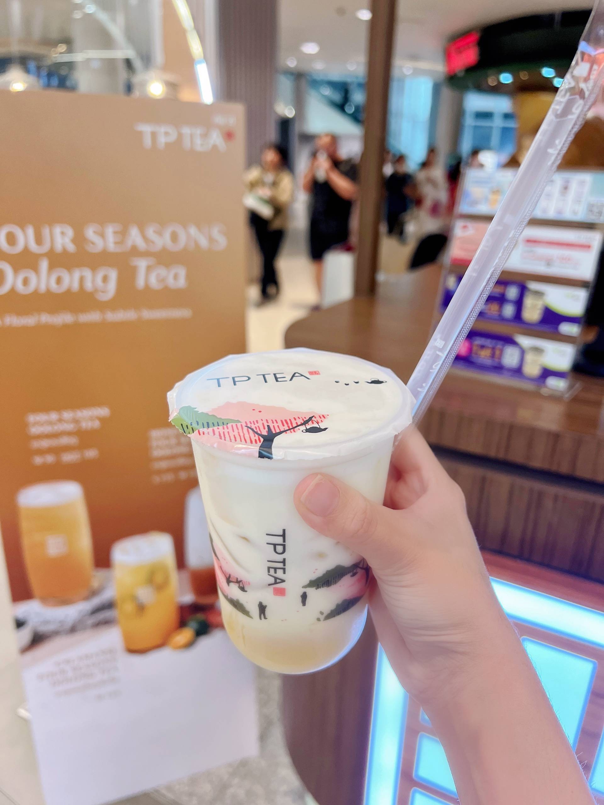 รีวิว TP TEA Thailand สยามพารากอน - ชาหอมอร่อยมาก โดยเฉพาะเมนูใหม่ชาอู่หลง!