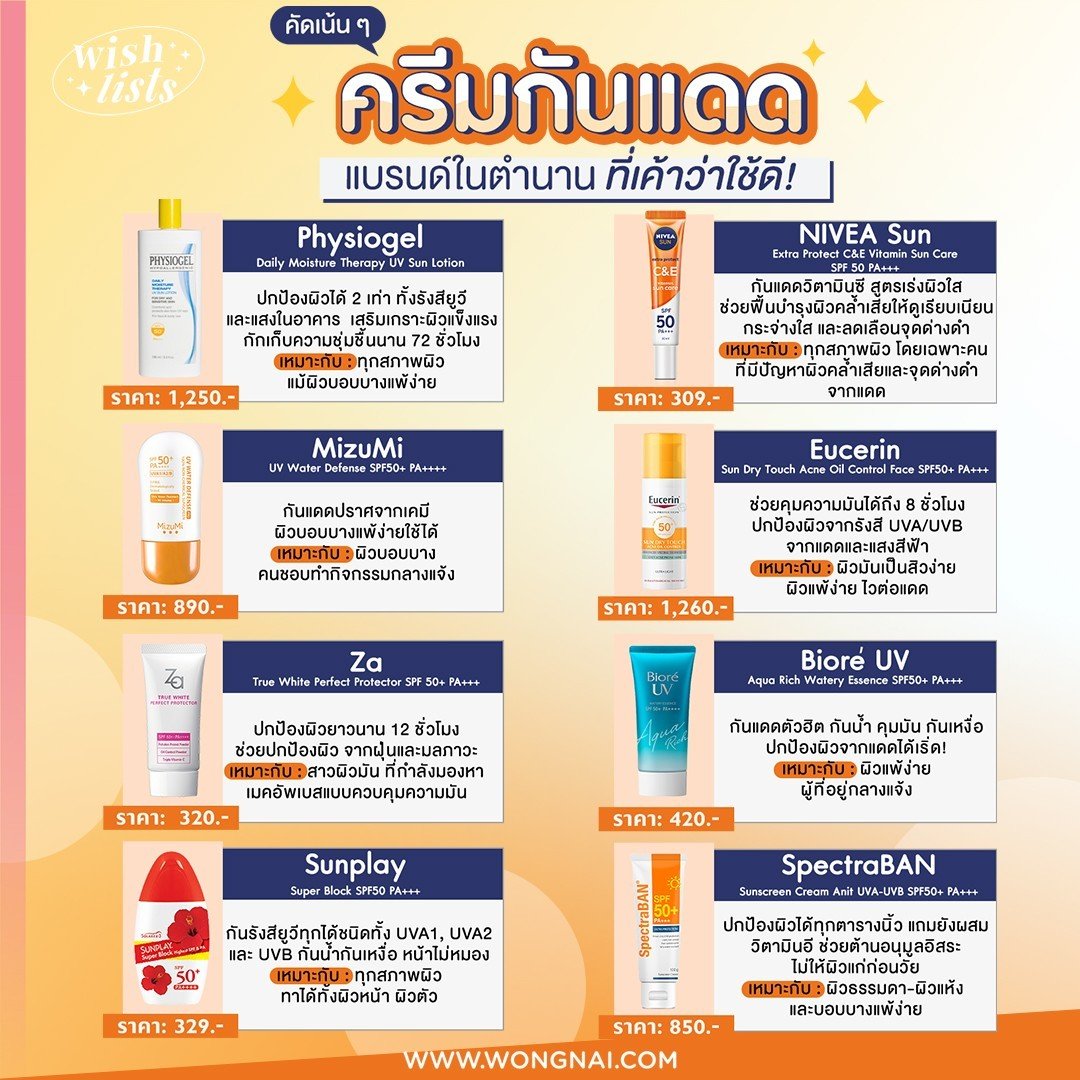 ครีมกันแดด,กันแดด,