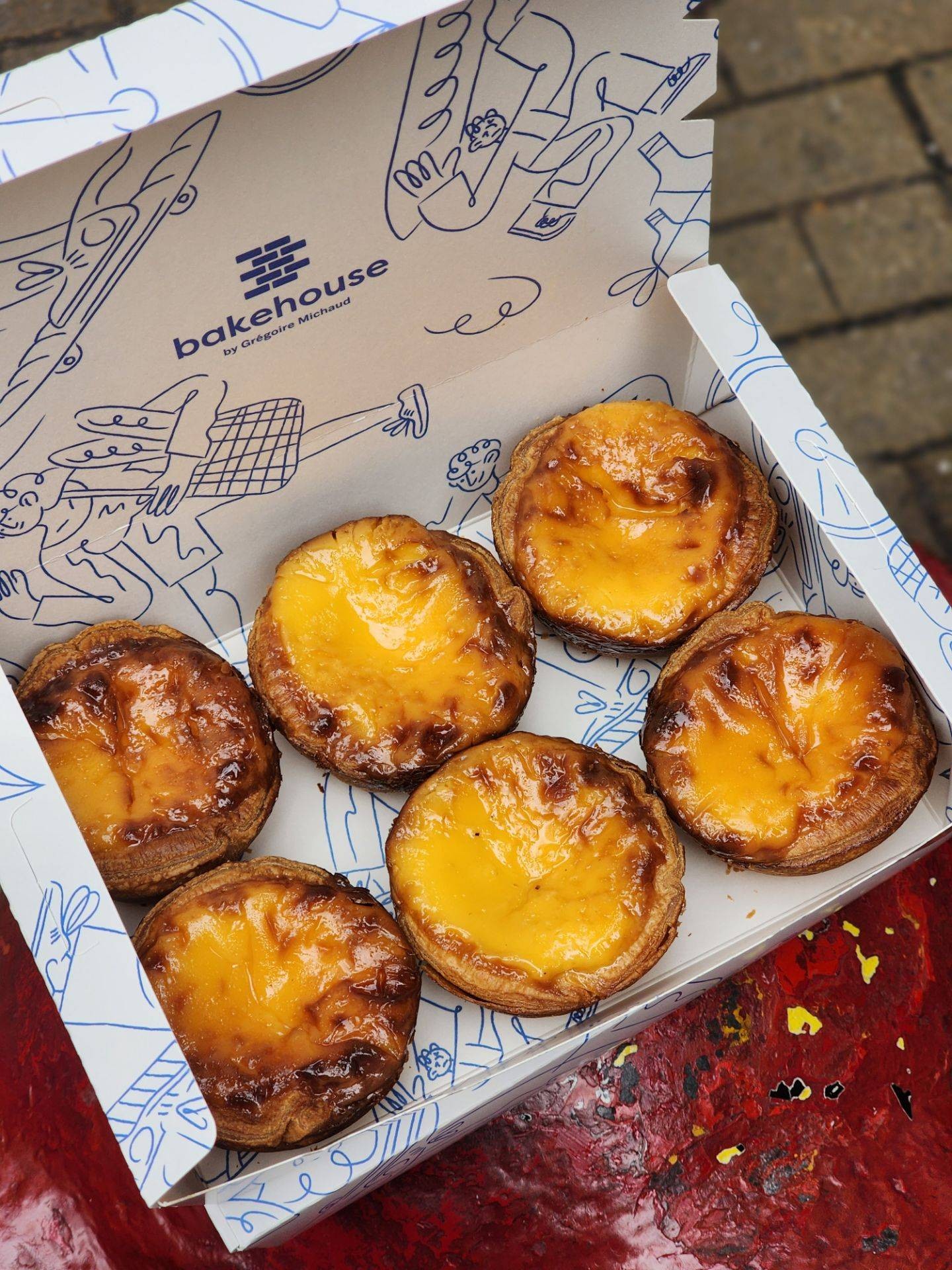 รีวิว Bakehouse - bakehouse egg tart