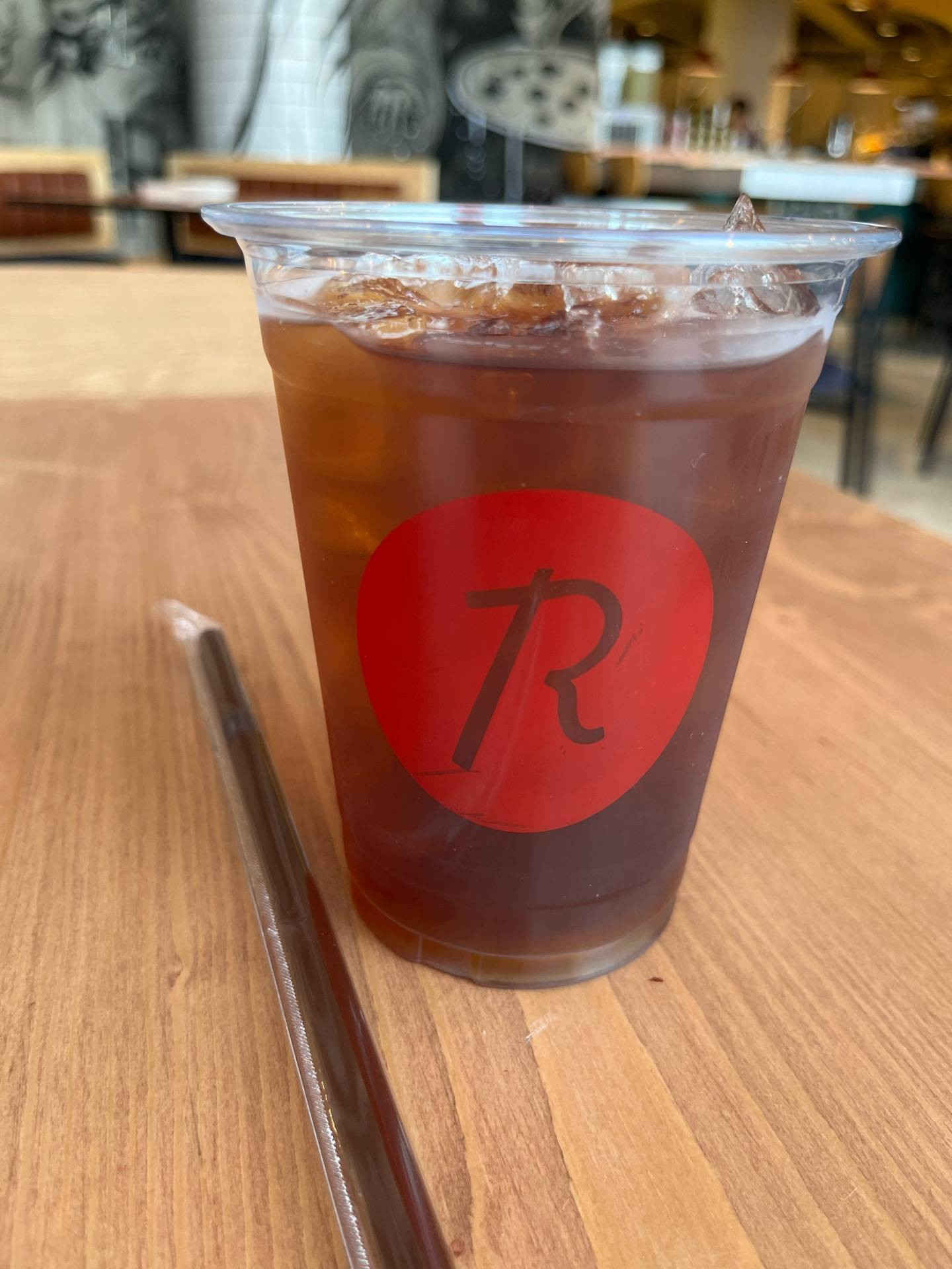House Earl Grey Iced Tea (unsweetened) ร้าน Roberta's Pizza