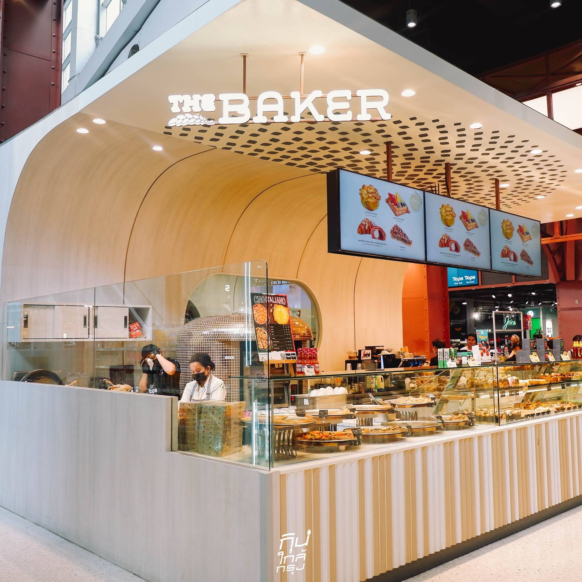 รีวิว The Baker CentralWorld - Butter bomb มันว้าวมากกก หอมฉ่ำเนย อร่อย ...