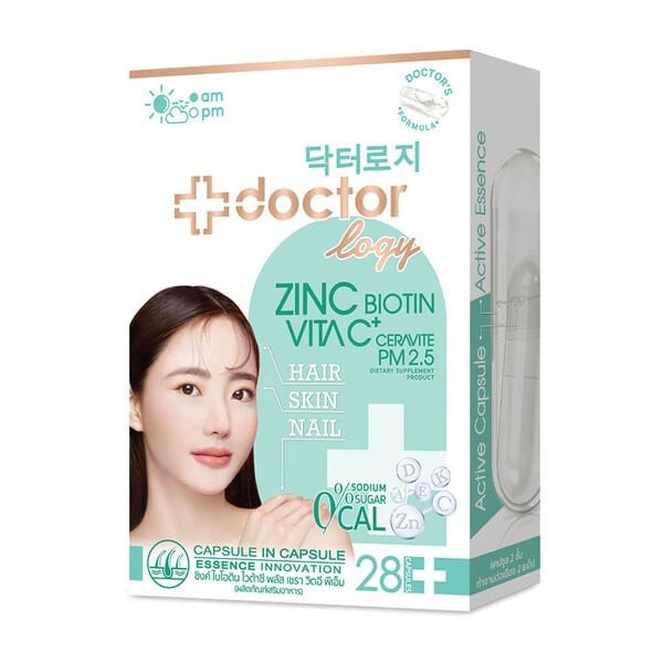 Doctorlogy Zinc Biotin Vita C Plus Ceravite