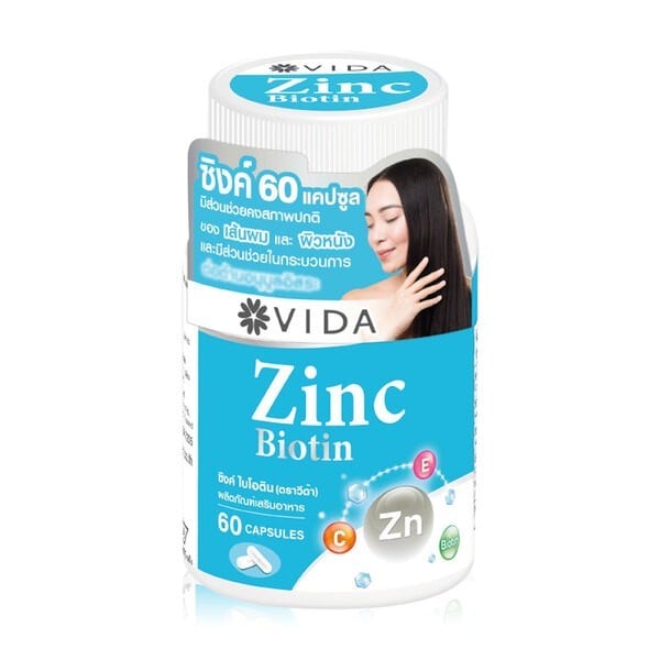 Vida Zinc Biotin