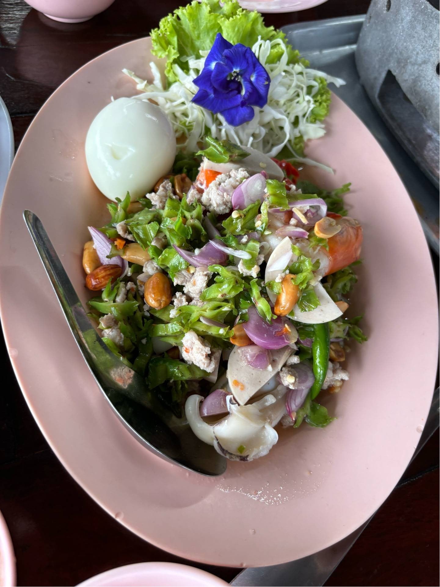 ยำถั่วพู ร้าน ร้านอาหารเตยใหญ่