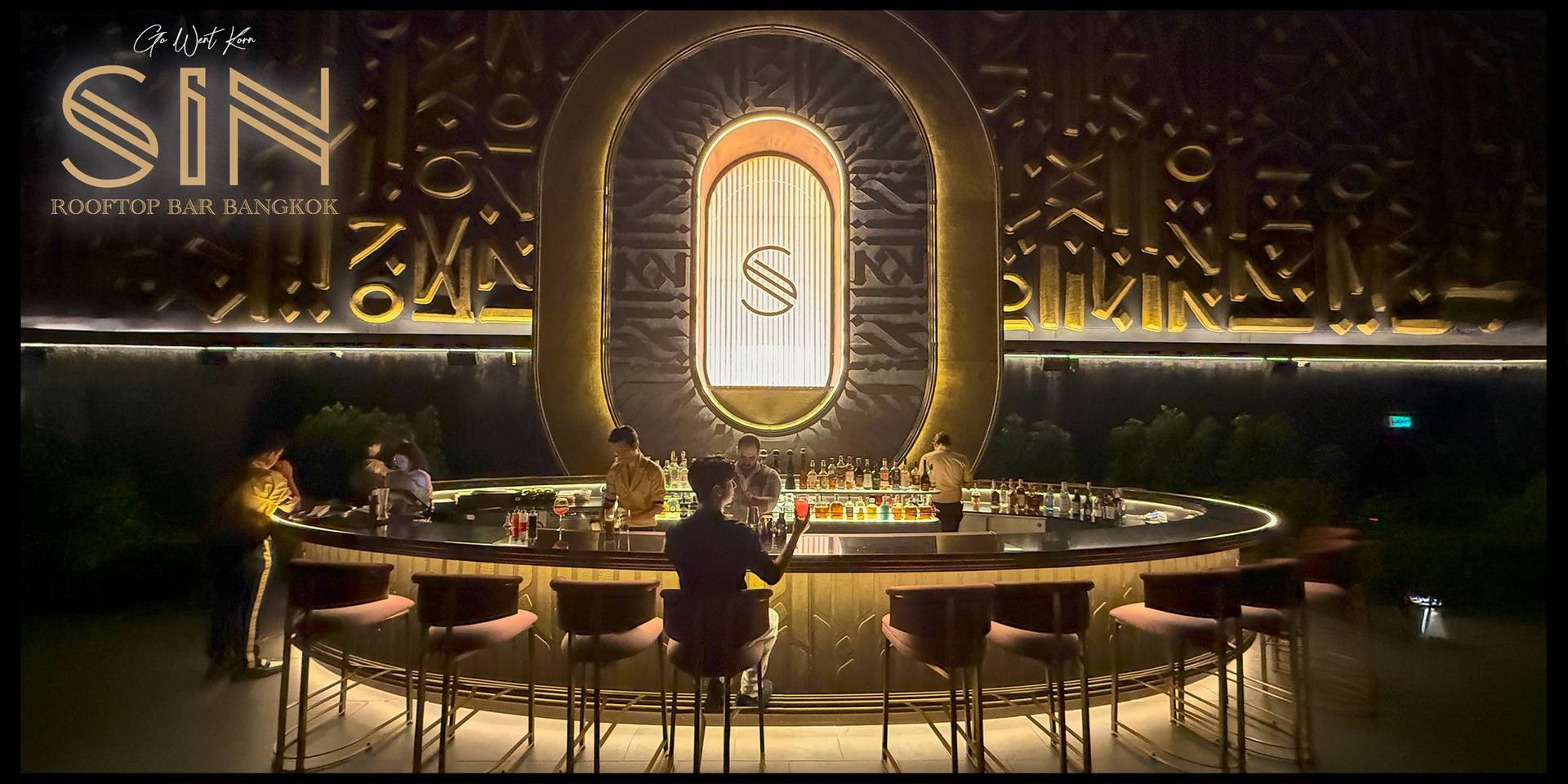 รีวิว SIN Rooftop Bar Bangkok AVANI+ RIVERSIDE BANGKOK - SIN Rooftop ...