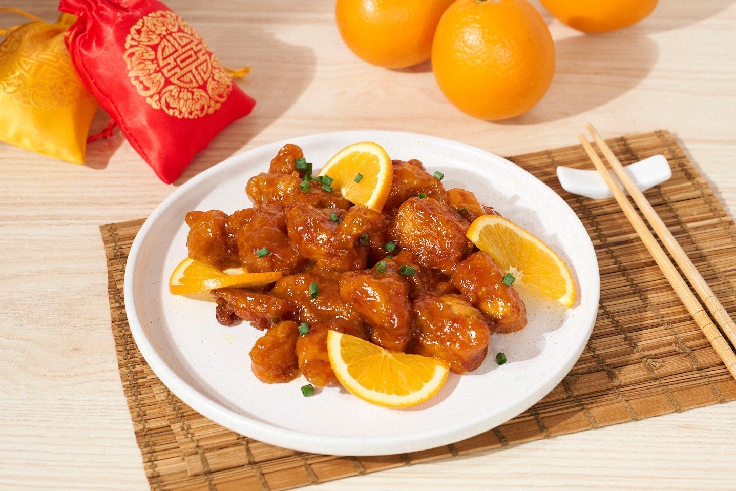 ไก่ทอดซอสส้ม