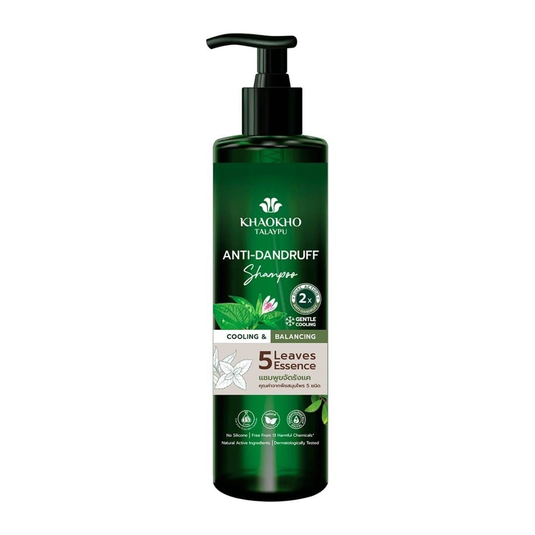 KHAOKHO TALAYPU Five Leaves Essence Anti Dandruff Shampoo