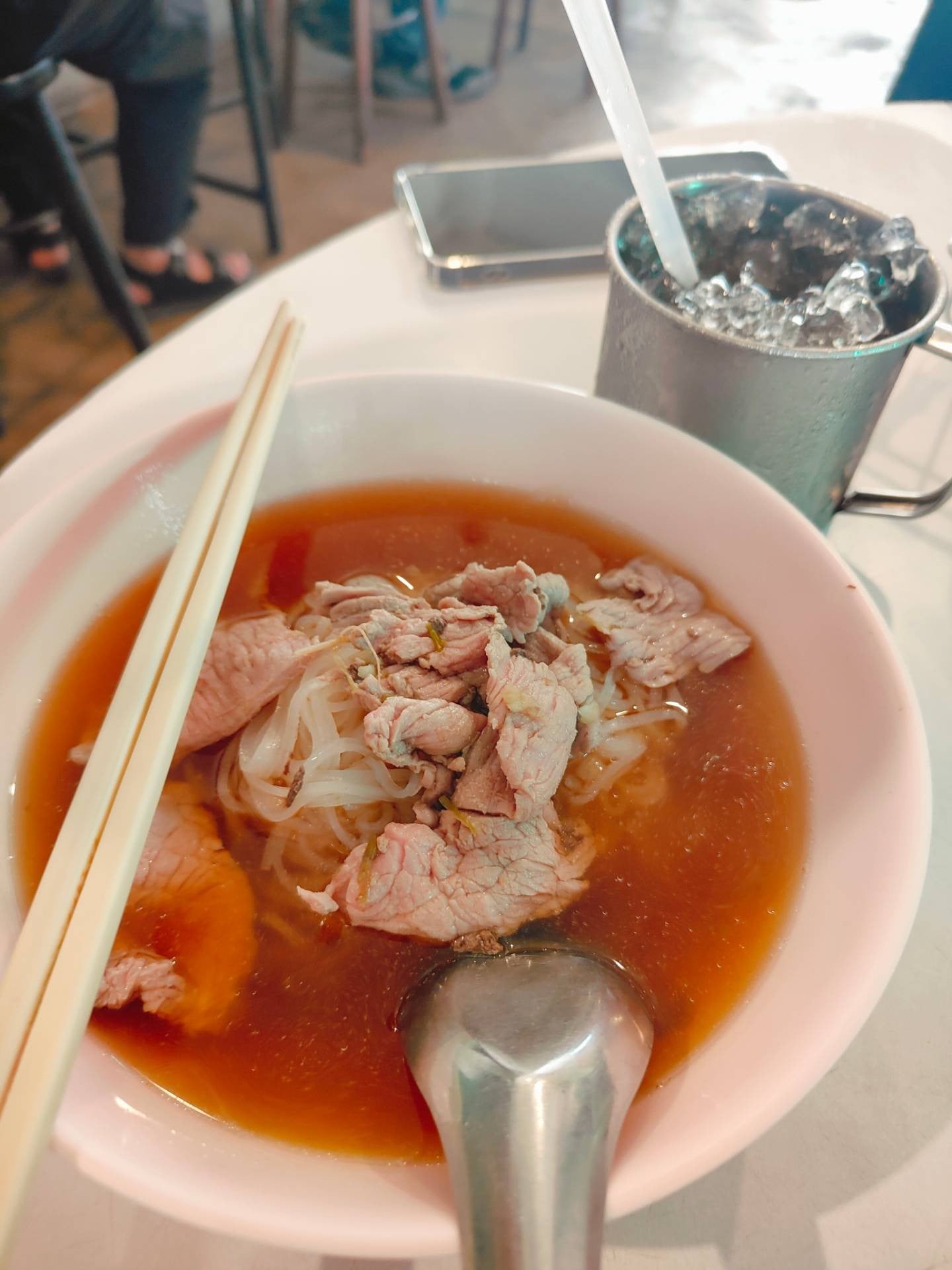 Dry beef noodles