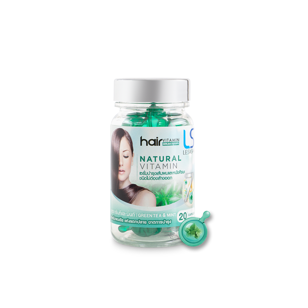 LESASHA Hair Vitamin สูตร Green Tea & Mint