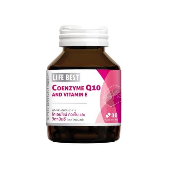 Life best Coenzyme Q10 and Vitamin E