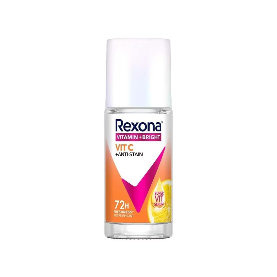 Rexona Roll On Vitamin + Bright Vit C + Anti-Stain Antiperspirant