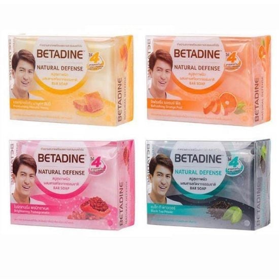 Betadine Natural Defense Bar Soap