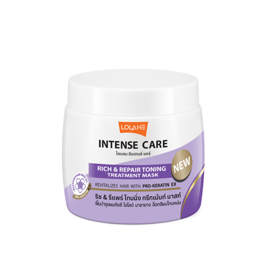 Lolane Intense Care Keratin Repair Mask (สูตรสีม่วง)