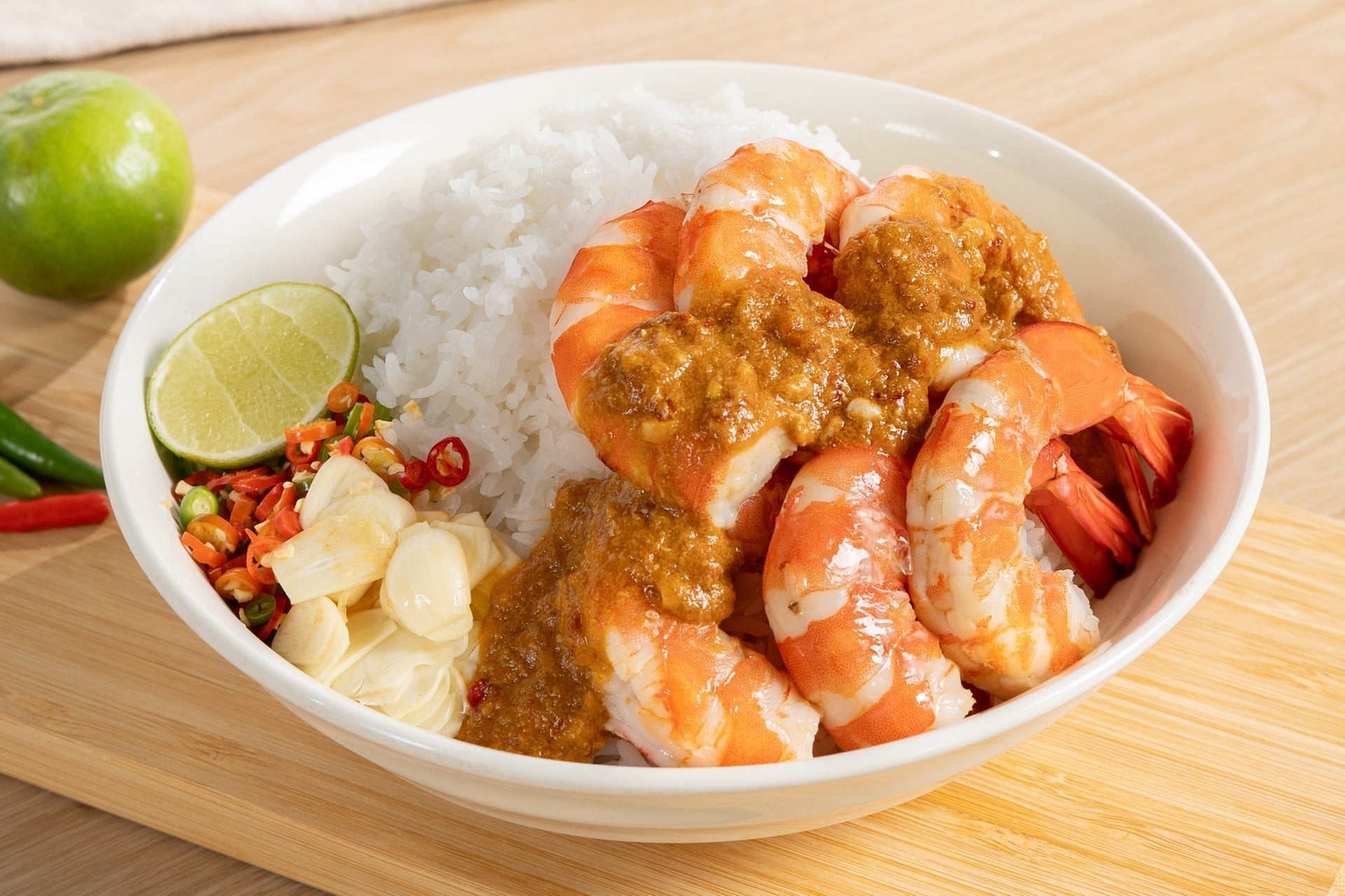 ข้าวมันกุ้ง ข้าวมันกุ้ง