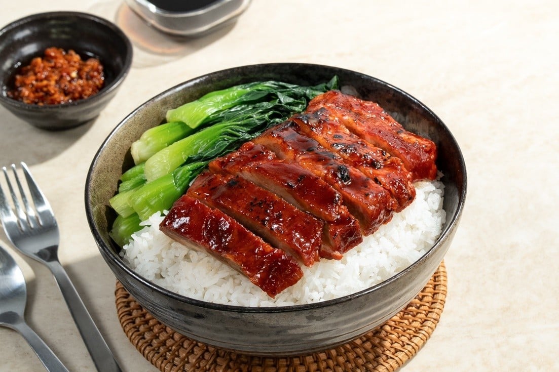 ข้าวหมูแดงสูตรฮ่องกง ข้าวหมูแดงสูตรฮ่องกง