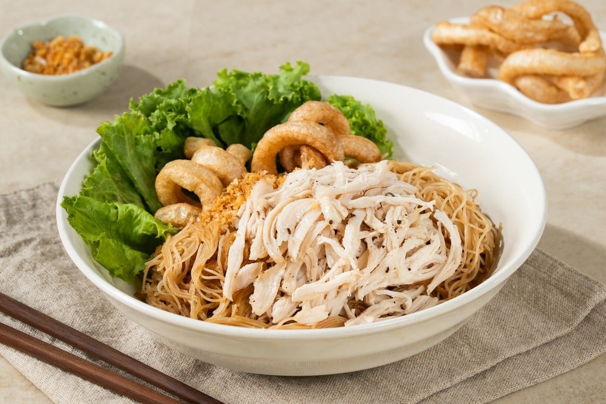 เส้นหมี่ไก่ฉีก