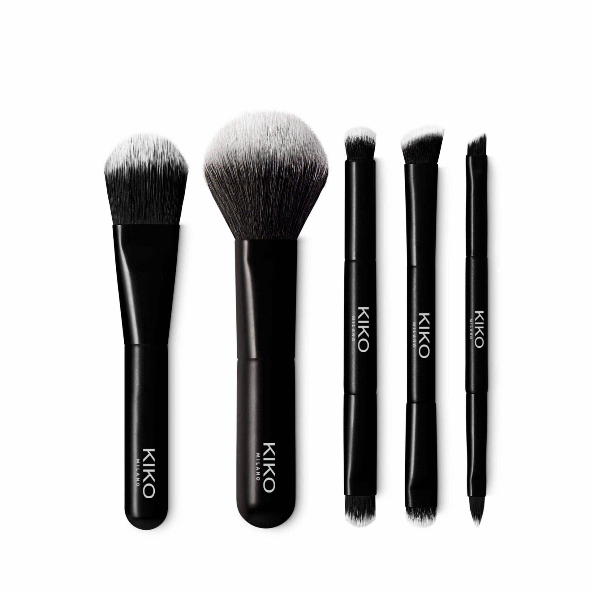 Kiko Milano - Travel Brush Set (เซ็ต 5 ชิ้นปัดได้ 8 แบบ)