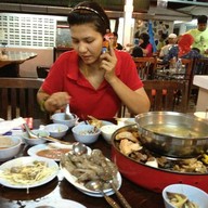 บังแฝดเนื้อย่างโคขุน
