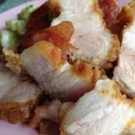 นารากร ข้าวมันไก่ ข้าวมันไก่ทอด ตลาดมั่งมีทรัพย์