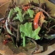 ยำปลารากกล้วย