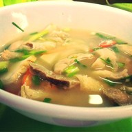 ส้มตำหน้าวัง ร้านลุงไฝ การ์ตูน ลุงแสง
