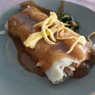 ราดหน้ายอดผักโภชนา