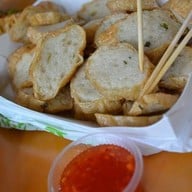 ปลาเส้นทอด ทั้งใหญ่ ทั้งยาว ตลาดมิตรมงคล