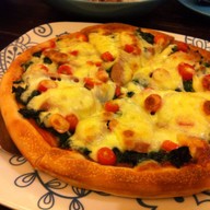 J & Veggie Pizza