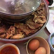 บังแฝดเนื้อย่างโคขุน