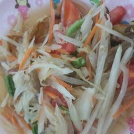 เตี๋ยวเป็ดตุ๋น เตี๋ยวหมูเด้งต้มยำ อาหารตามสั่ง ป้าอ้อยครกยักษ์ ร้านเดียวกันกับขนมปังปิ้ง สั่งเถอะทำไวมากก
