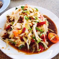 ส้มตำปูหมูยอป้าแขก